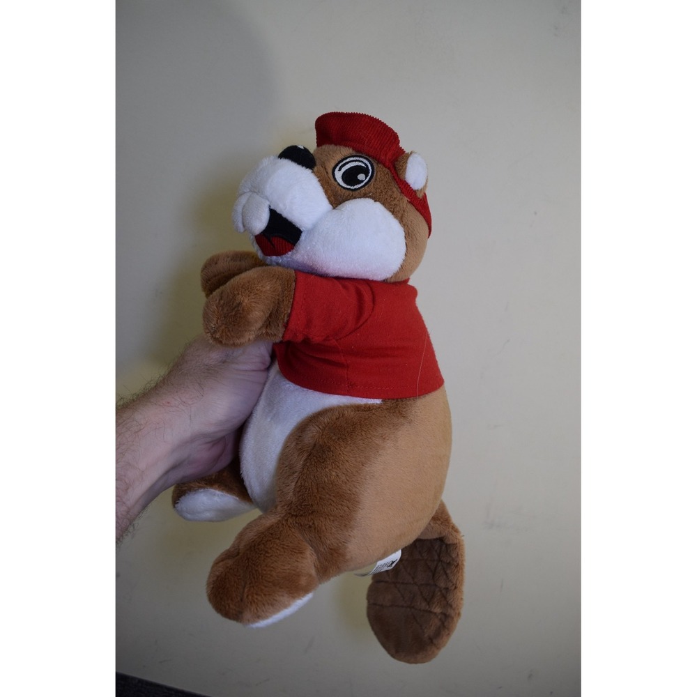 Buc-ee's Beaver Puppet Plush Stuffed Animal 12" Mascot Texas Souvenir Gift Toy - Picture 2 of 11